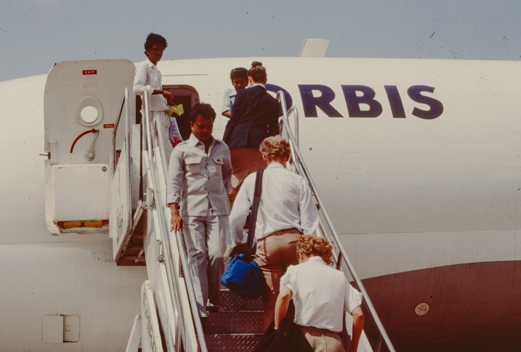 danish football legend arriving at airport