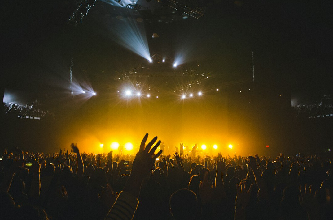 fans at concert